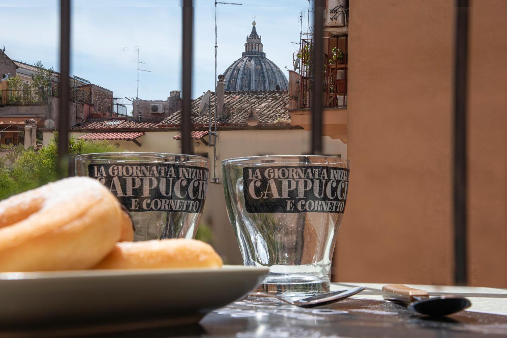Vatican Boutique Apartment With St Peters Dome View 罗马 外观 照片